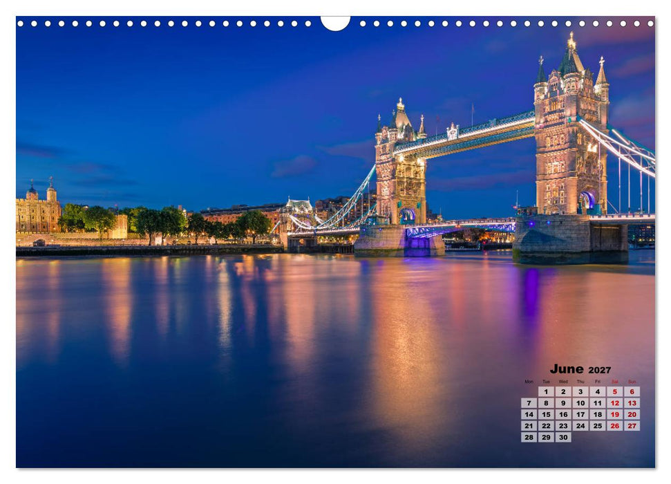 The Fascination of Bridges (CALVENDO Monthly Calendar 2027)