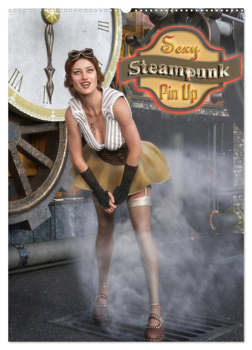 Sexy Steampunk Pin Up (CALVENDO Wandkalender 2027)