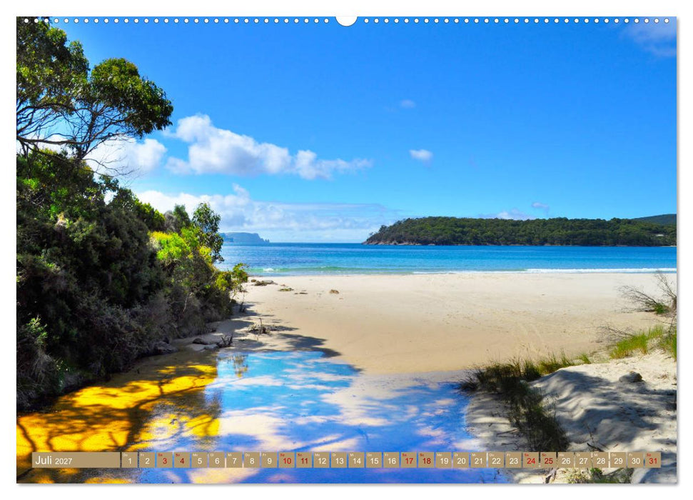 Erlebe mit mir das geheimnisvolle Tasmanien (CALVENDO Premium Wandkalender 2027)