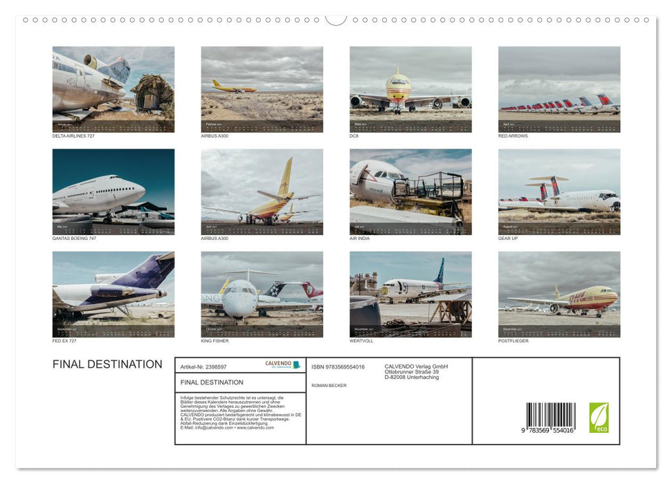 FINAL DESTINATION (CALVENDO Premium Wandkalender 2027)