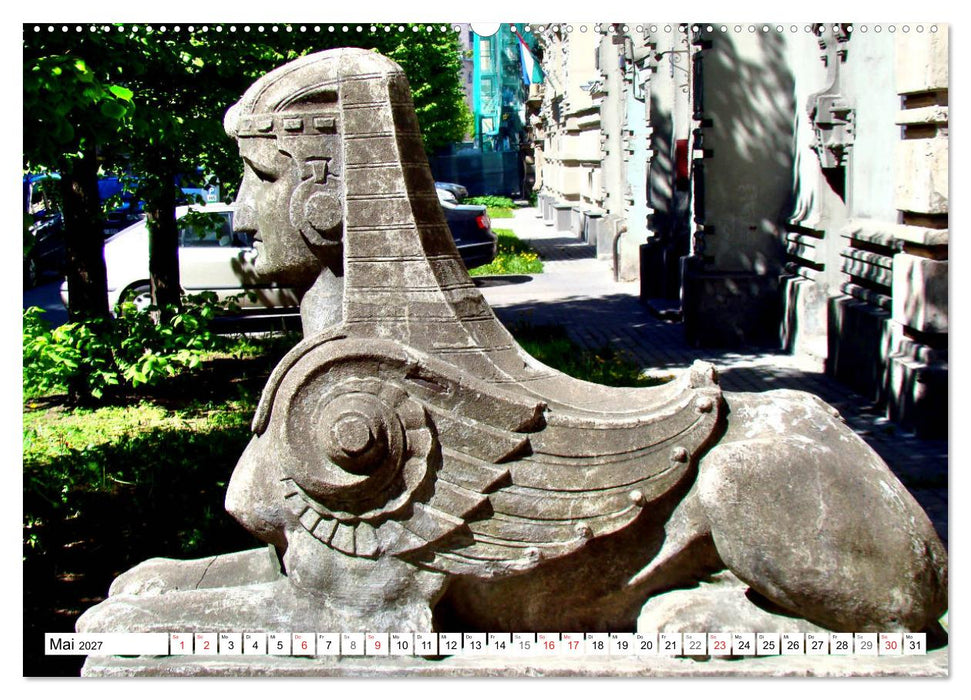 Jugendstil in Riga - Schmuckstücke der lettischen Hauptstadt (CALVENDO Wandkalender 2027)