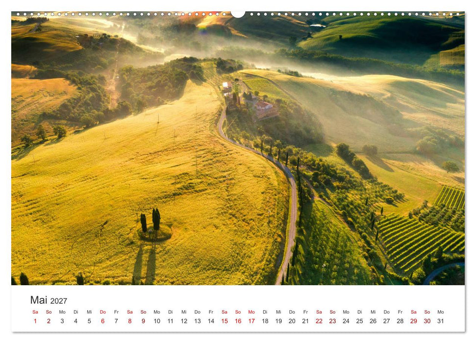 Italien - Eine Reise durch das traumhafte Italien. (CALVENDO Premium Wandkalender 2027)