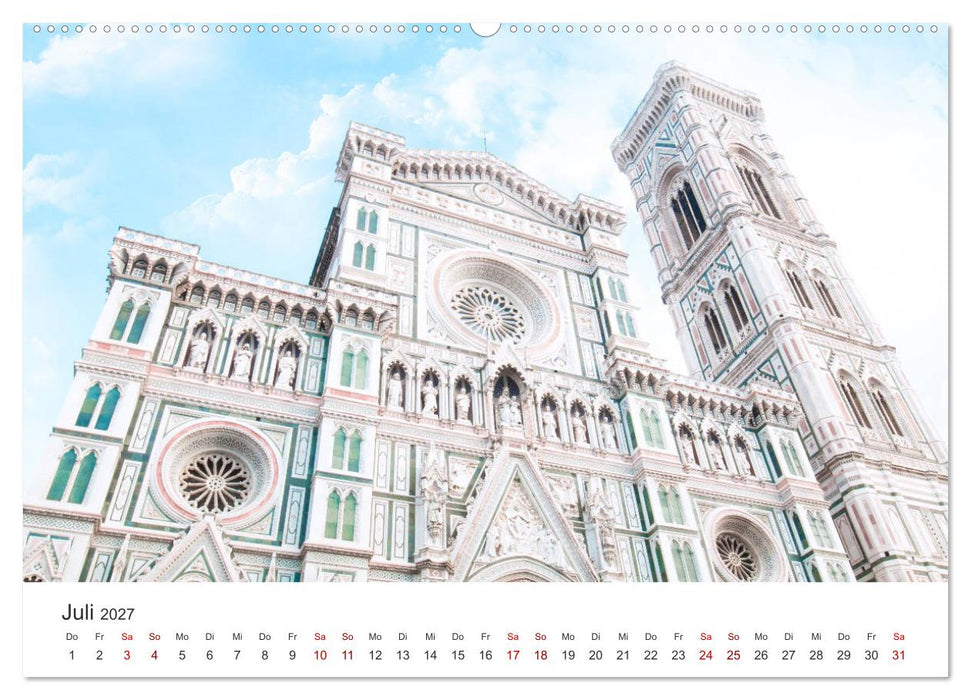 Italien - Eine Reise durch das traumhafte Italien. (CALVENDO Premium Wandkalender 2027)
