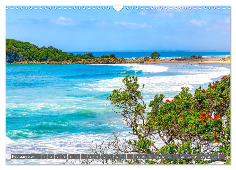 A journey from Auckland to Queenstown (CALVENDO Monthly Calendar 2027)