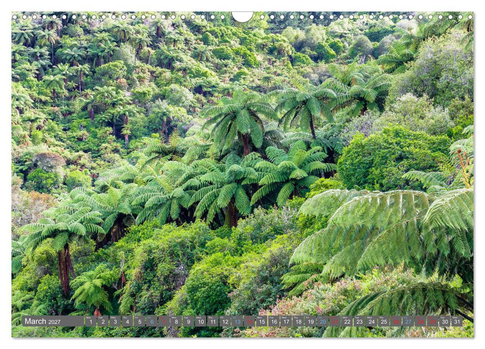 A journey from Auckland to Queenstown (CALVENDO Monthly Calendar 2027)