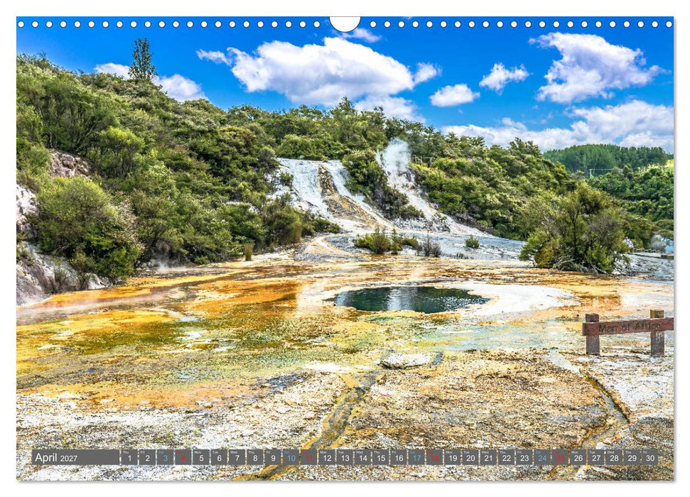 A journey from Auckland to Queenstown (CALVENDO Monthly Calendar 2027)