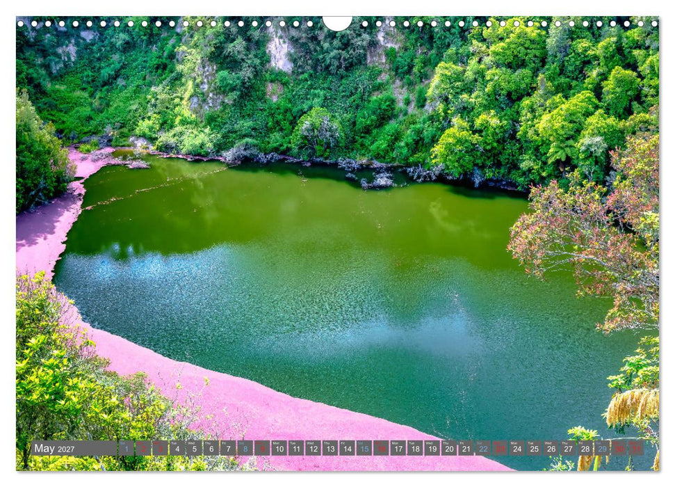 A journey from Auckland to Queenstown (CALVENDO Monthly Calendar 2027)