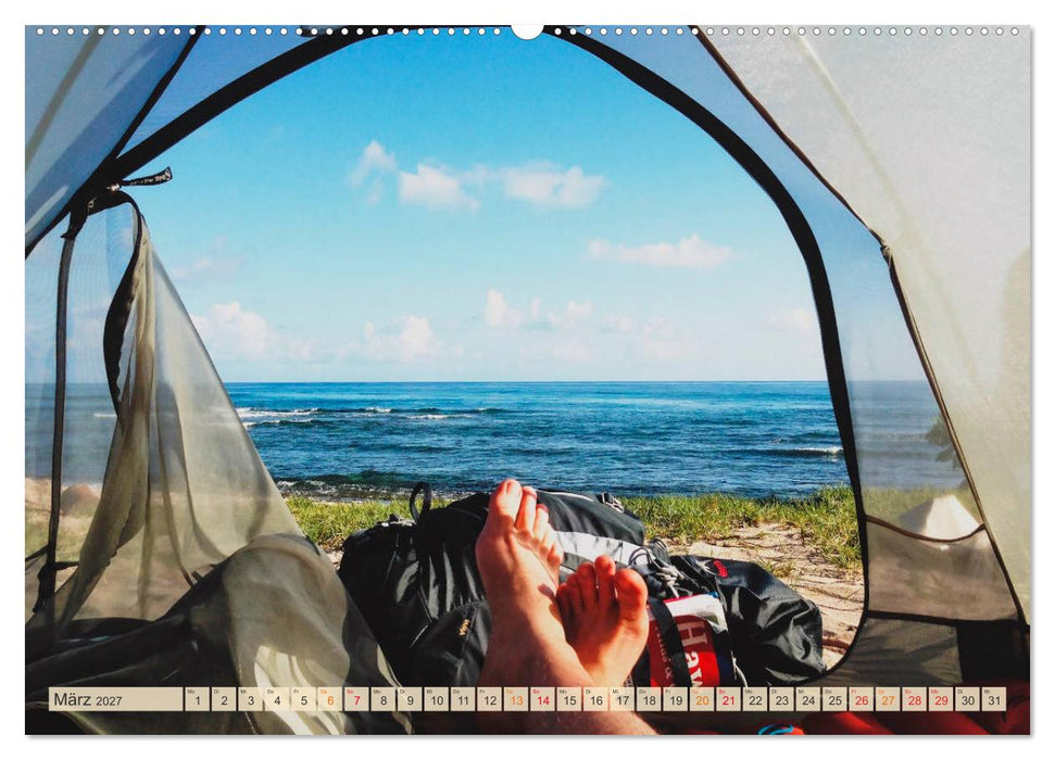Let's start Camping (CALVENDO Wandkalender 2027)