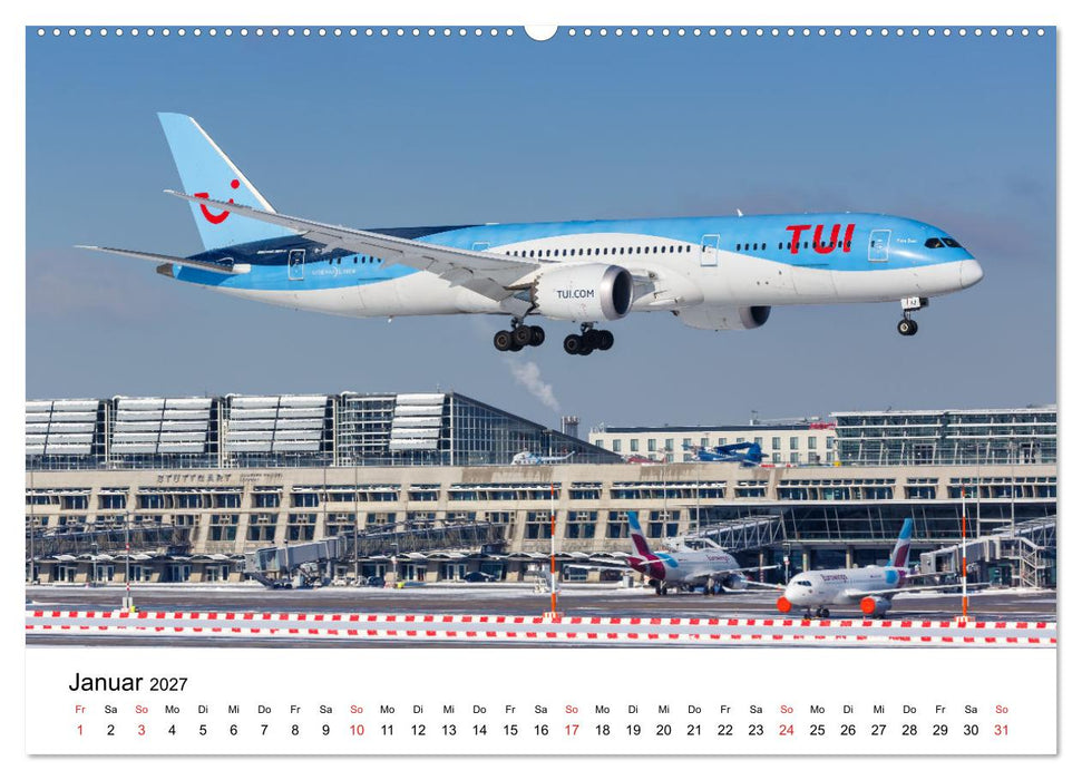 Flugzeugkalender - die besten Flugzeugbilder aus aller Welt (CALVENDO Wandkalender 2027)