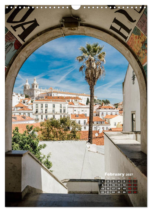 Cityscapes of Lisbon (CALVENDO Monthly Calendar 2027)