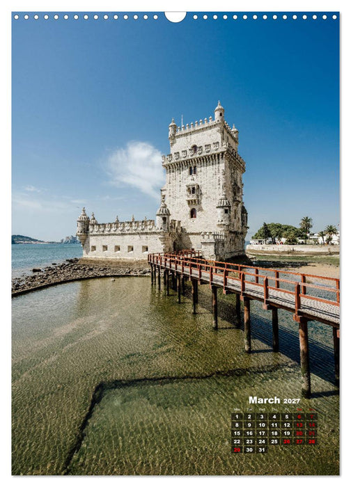 Cityscapes of Lisbon (CALVENDO Monthly Calendar 2027)