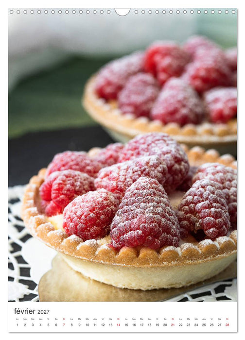 Gourmandises - Art culinaire (CALVENDO Calendrier mensuel 2027)
