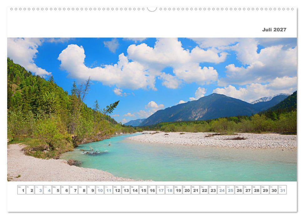 Ab in die Berge - Aussichtsplätze in den Münchner Hausbergen (CALVENDO Premium Wandkalender 2027)