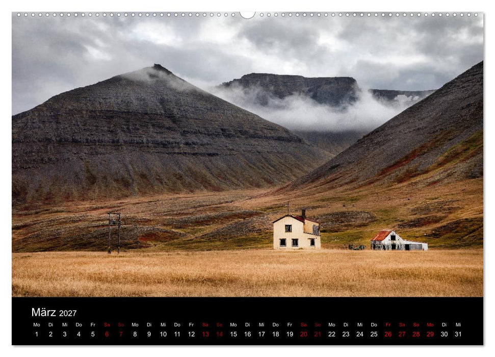 Island abseits der Touristenpfade (CALVENDO Premium Wandkalender 2027)