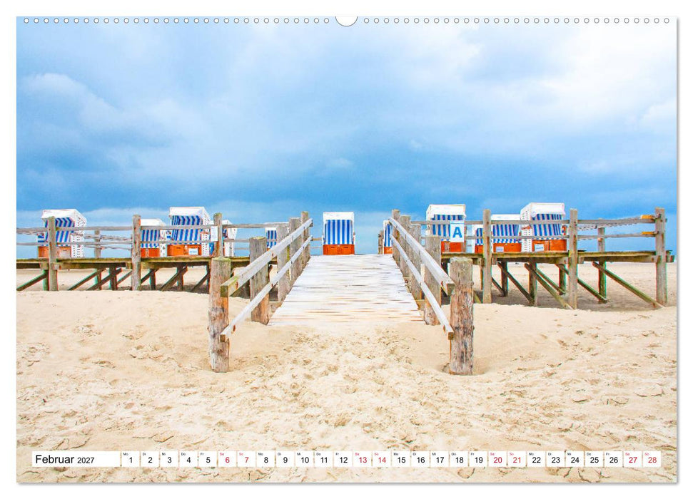 Nordfriesland - bezauberndes Reiseziel (CALVENDO Wandkalender 2027)