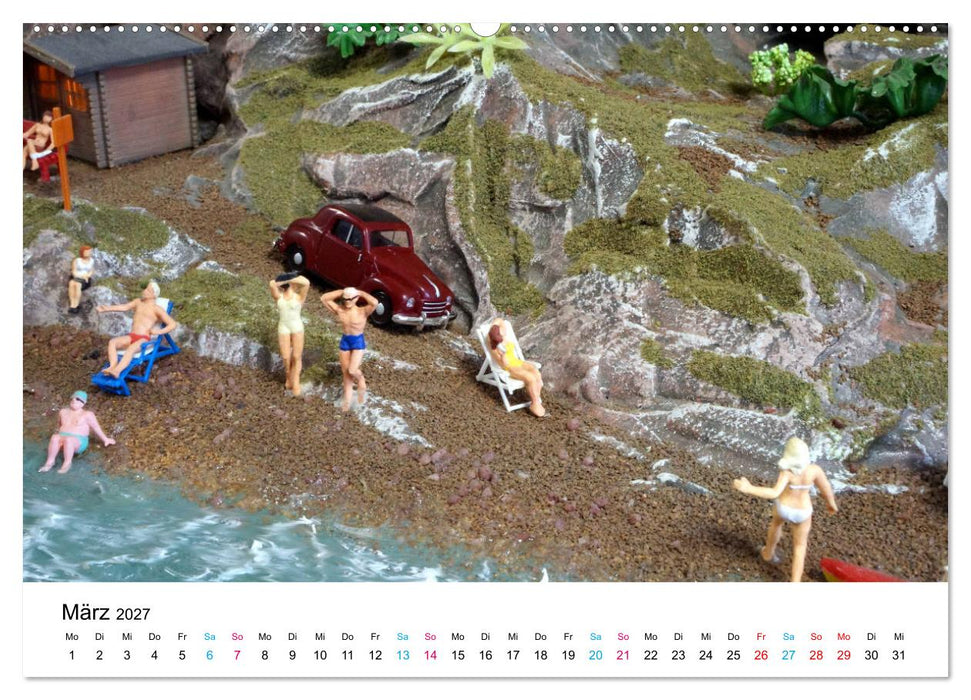 Bella Italia im Modell (CALVENDO Wandkalender 2027)