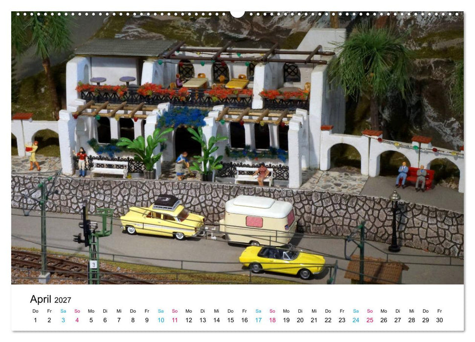 Bella Italia im Modell (CALVENDO Wandkalender 2027)