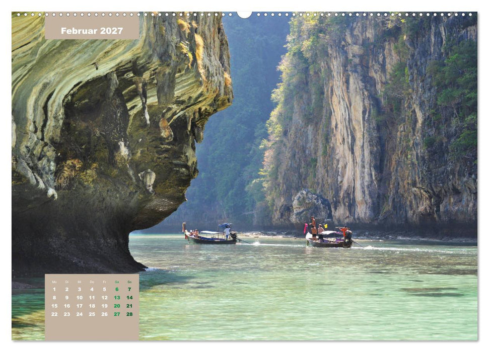 Erlebe mit mir das Land des Lächelns Thailand (CALVENDO Premium Wandkalender 2027)