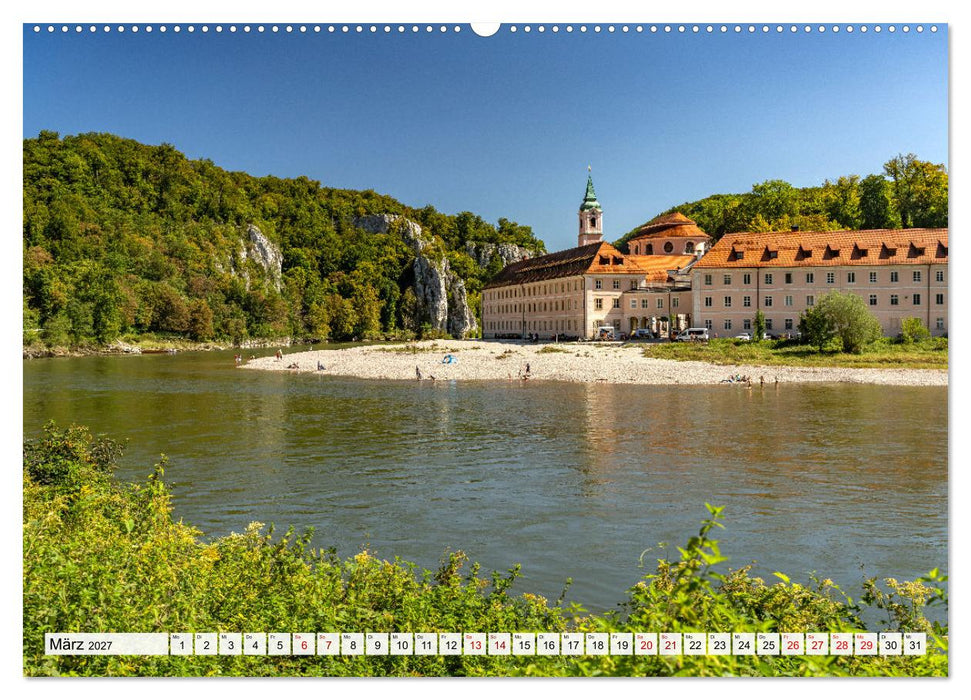 Deutsche Flüsse - An der Donau (CALVENDO Wandkalender 2027)