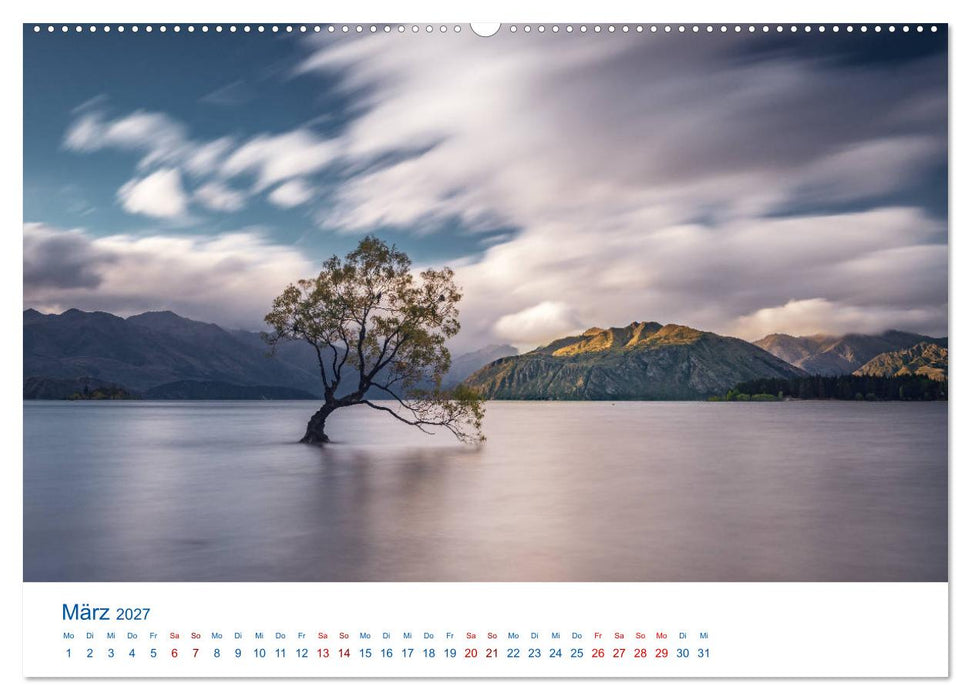 Neuseeland - Das andere Ende der Welt (CALVENDO Premium Wandkalender 2027)