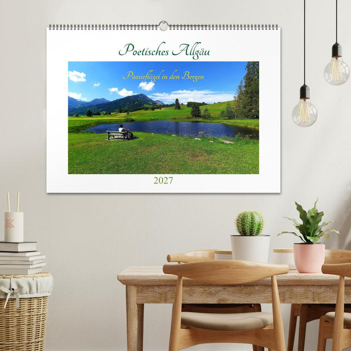 Poetisches Allgäu (CALVENDO Wandkalender 2027)