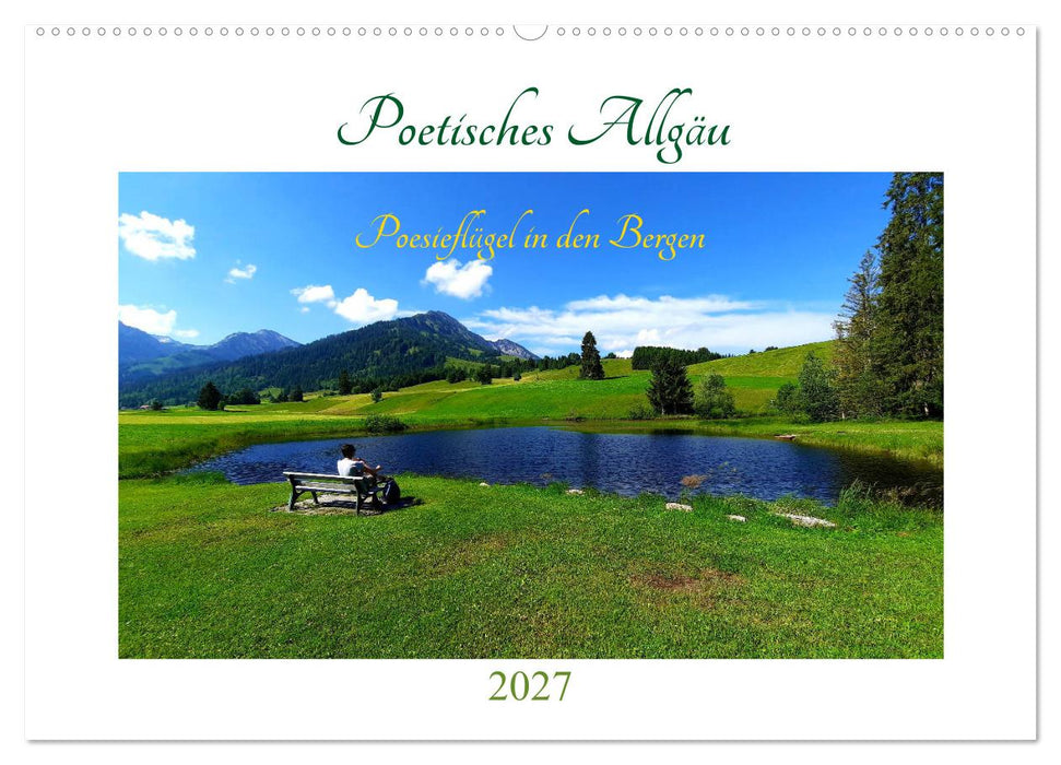 Poetisches Allgäu (CALVENDO Wandkalender 2027)