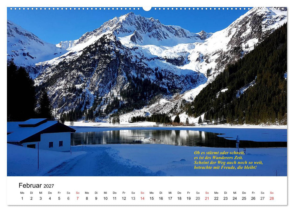 Poetisches Allgäu (CALVENDO Wandkalender 2027)