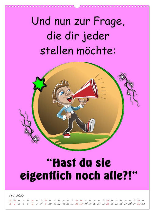 Läuft´s noch nicht beschissen genug? Dann hilft der Anti-Glücks-Kalender! (CALVENDO Wandkalender 2027)