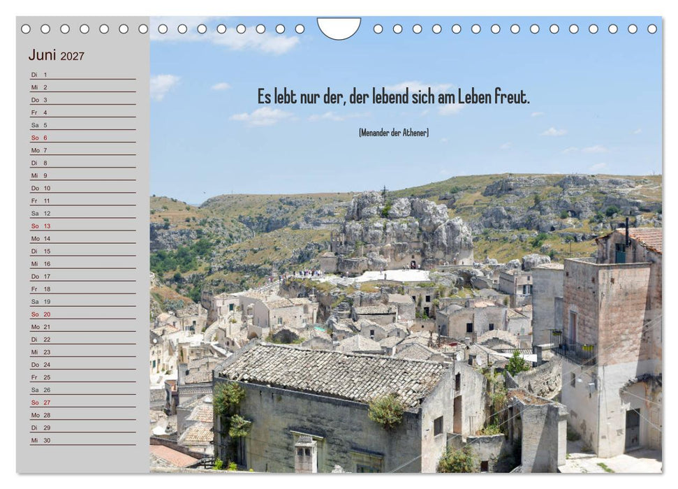 APULIEN Sehnsucht und Wirklichkeit (CALVENDO Wandkalender 2027)