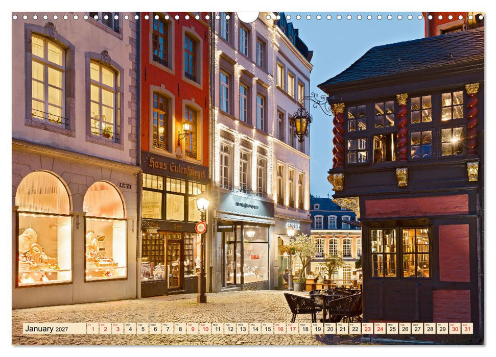 IMPERIAL CITY OF AACHEN (CALVENDO Monthly Calendar 2027)