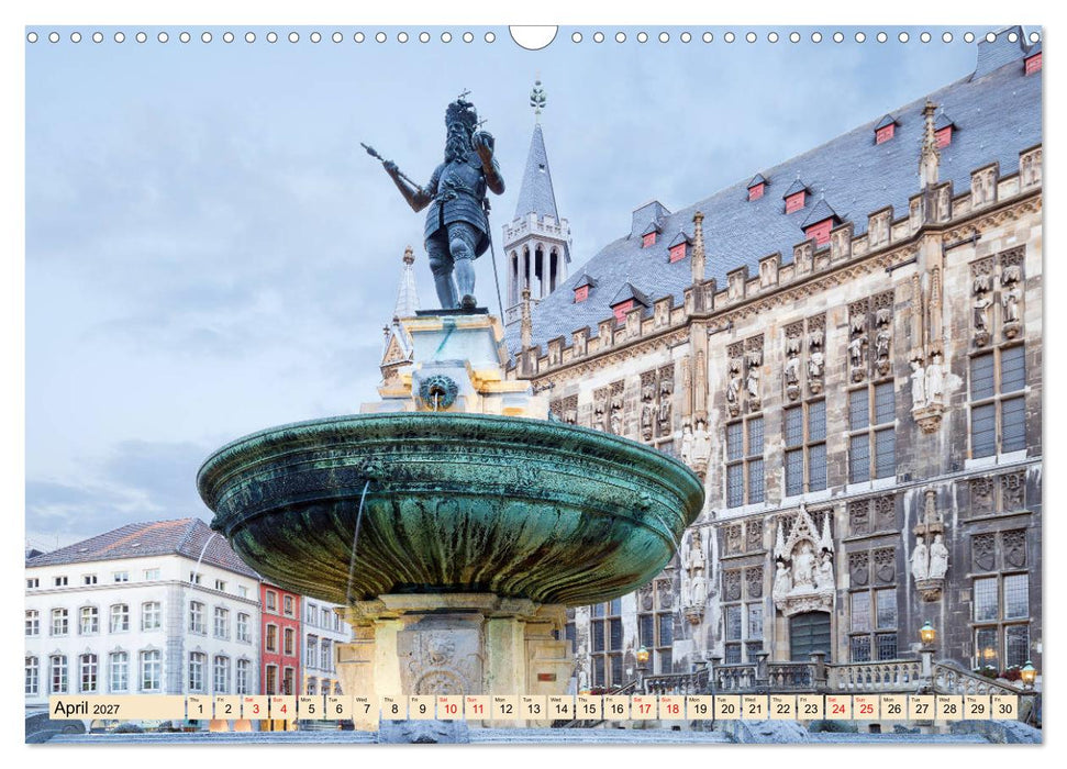 IMPERIAL CITY OF AACHEN (CALVENDO Monthly Calendar 2027)