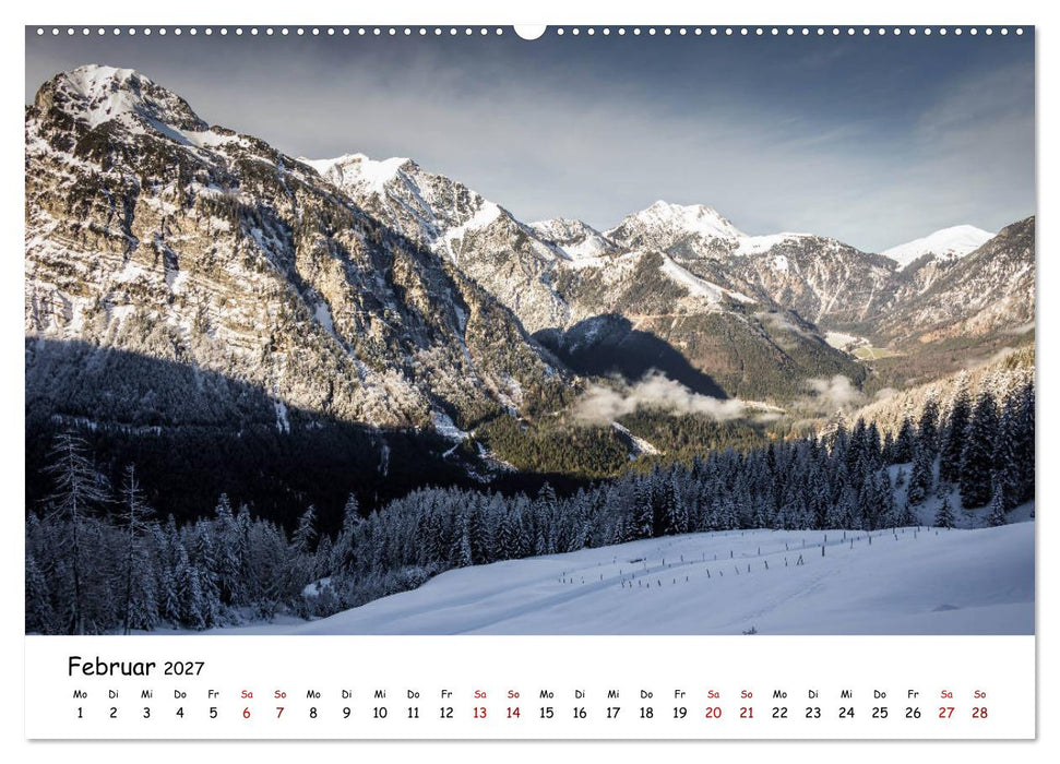 Bergpixels Wanderlust (CALVENDO Premium Wandkalender 2027)