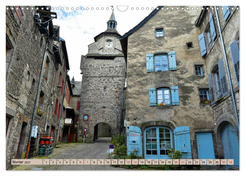 La France des villages (CALVENDO Calendrier mensuel 2027)