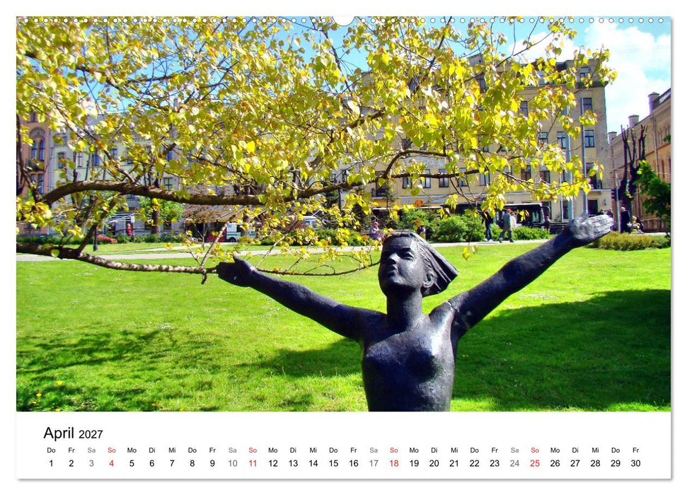 Rigas Grazien - Lettische Schönheiten (CALVENDO Premium Wandkalender 2027)