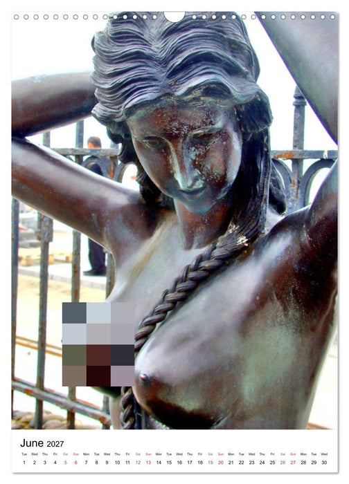 Baltic Beauties - Erotic sculptures on the Baltic coast (CALVENDO Monthly Calendar 2027)