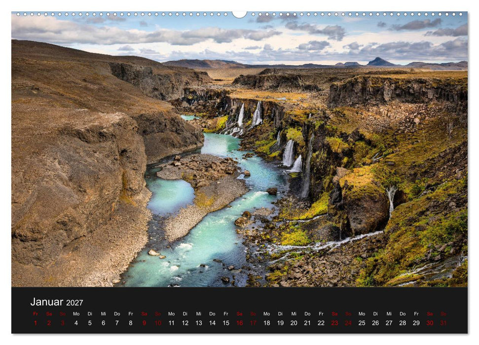 Island abseits der Touristenpfade (CALVENDO Wandkalender 2027)