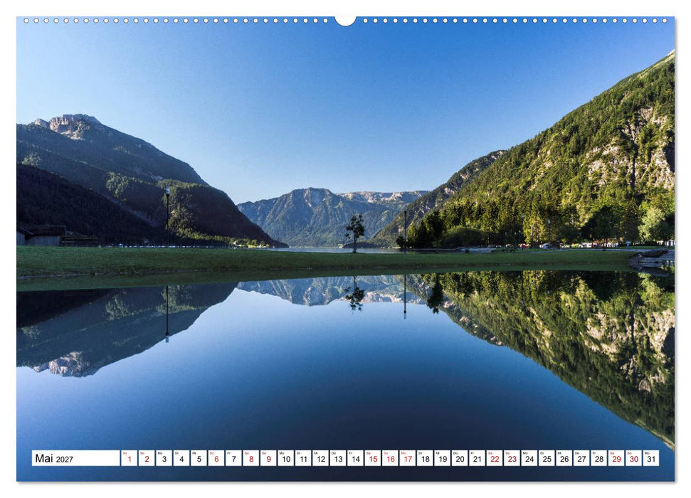 Alpen gespiegelt (CALVENDO Premium Wandkalender 2027)