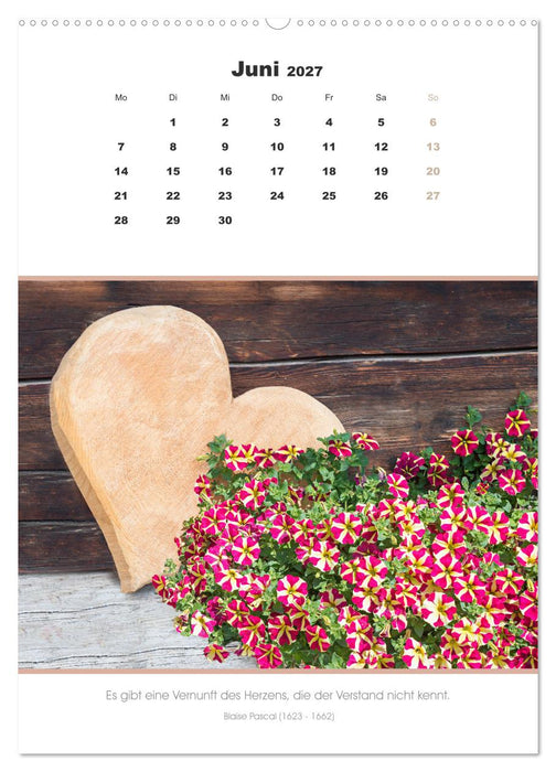 Attraktive Herzmotive 2027 (CALVENDO Premium Wandkalender 2027)
