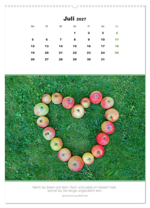 Attraktive Herzmotive 2027 (CALVENDO Premium Wandkalender 2027)