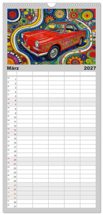 Alte Schätze Kultmodelle im Jugendstilgewand (CALVENDO Familienplaner 2027)