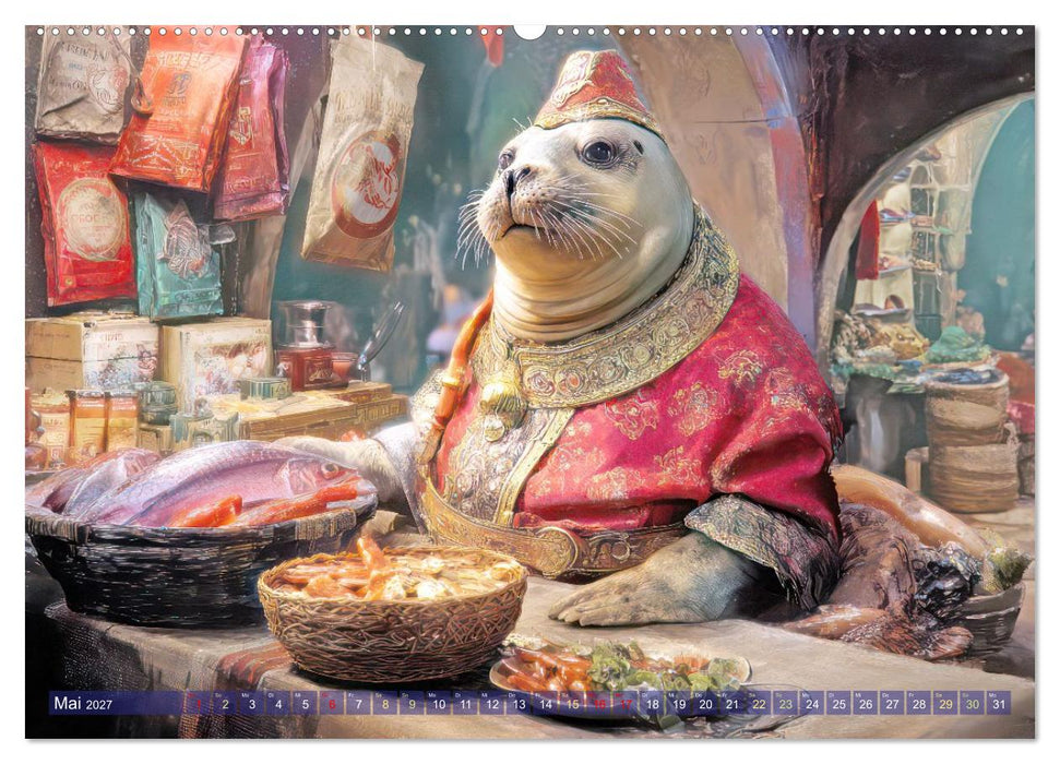 Tierische Berufe - Humorwerke (CALVENDO Wandkalender 2027)