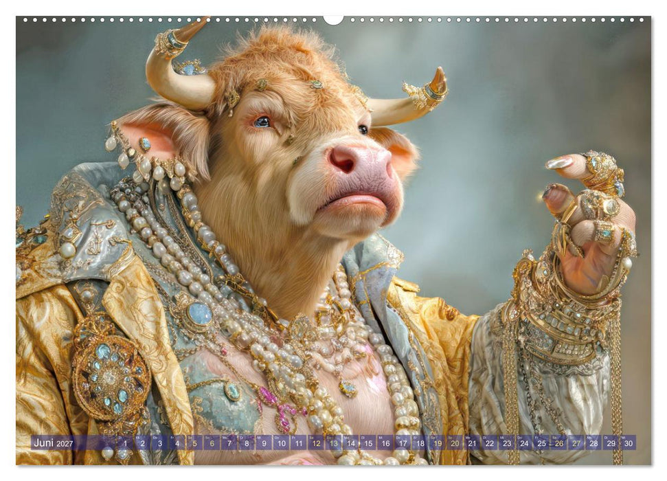 Tierische Berufe - Humorwerke (CALVENDO Wandkalender 2027)