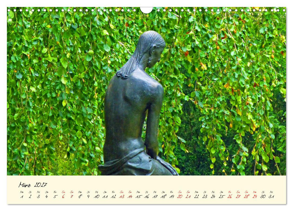 Friedhöfe - Orte der Ruhe und des Gedenkens (CALVENDO Wandkalender 2027)