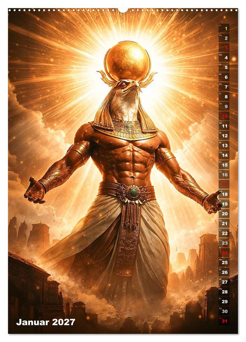 Die Erhabenen von Kemet (CALVENDO Premium Wandkalender 2027)