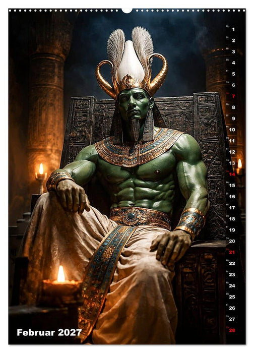 Die Erhabenen von Kemet (CALVENDO Premium Wandkalender 2027)