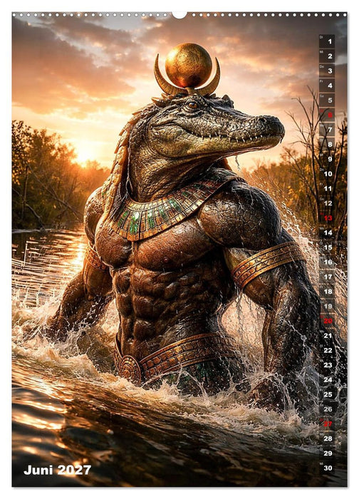 Die Erhabenen von Kemet (CALVENDO Premium Wandkalender 2027)