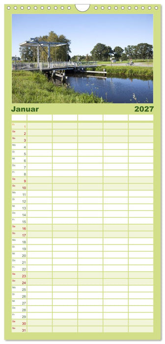 Radland Deutschland - Oldenburger Land (CALVENDO Familienplaner 2027)
