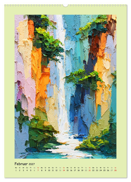 Im Regenwald. Farben des tropischen Paradieses (CALVENDO Premium Wandkalender 2027)