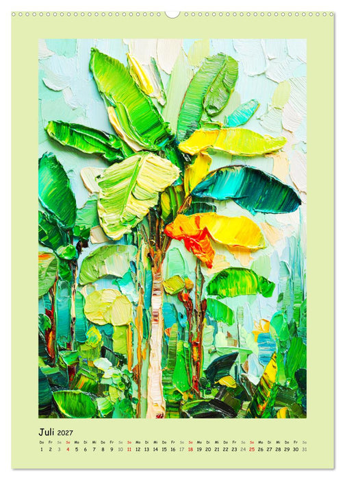 Im Regenwald. Farben des tropischen Paradieses (CALVENDO Premium Wandkalender 2027)