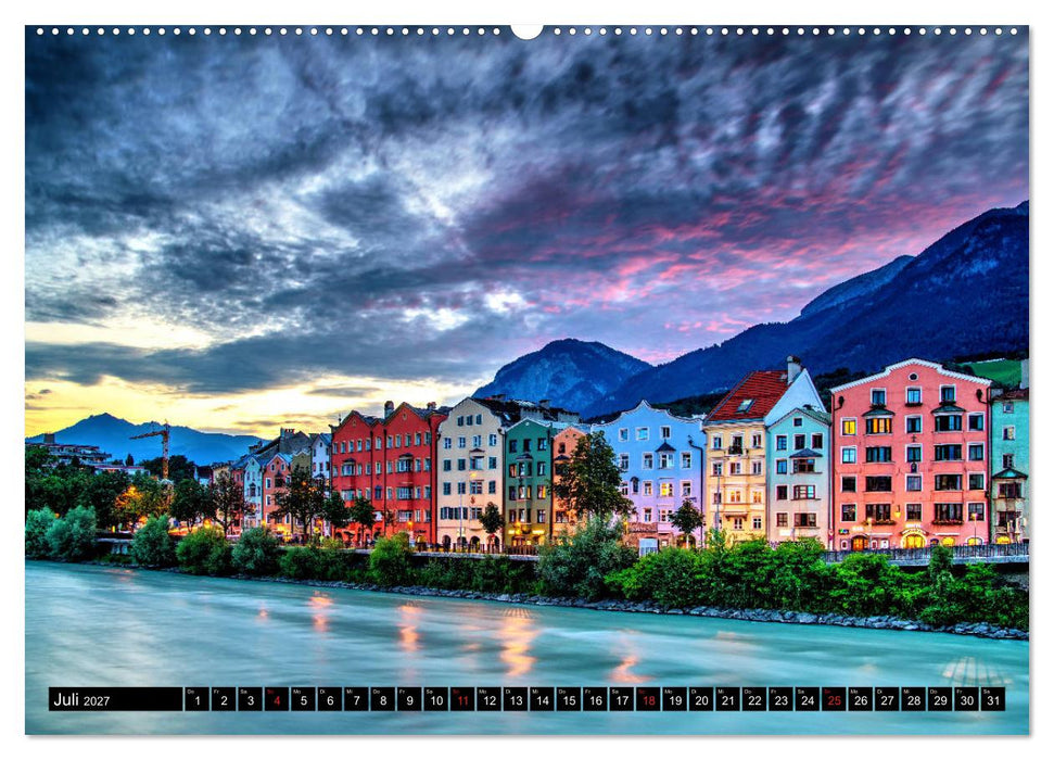 Tirol - Das Land in den Bergen (CALVENDO Premium Wandkalender 2027)